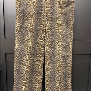 Leopard Print Pants